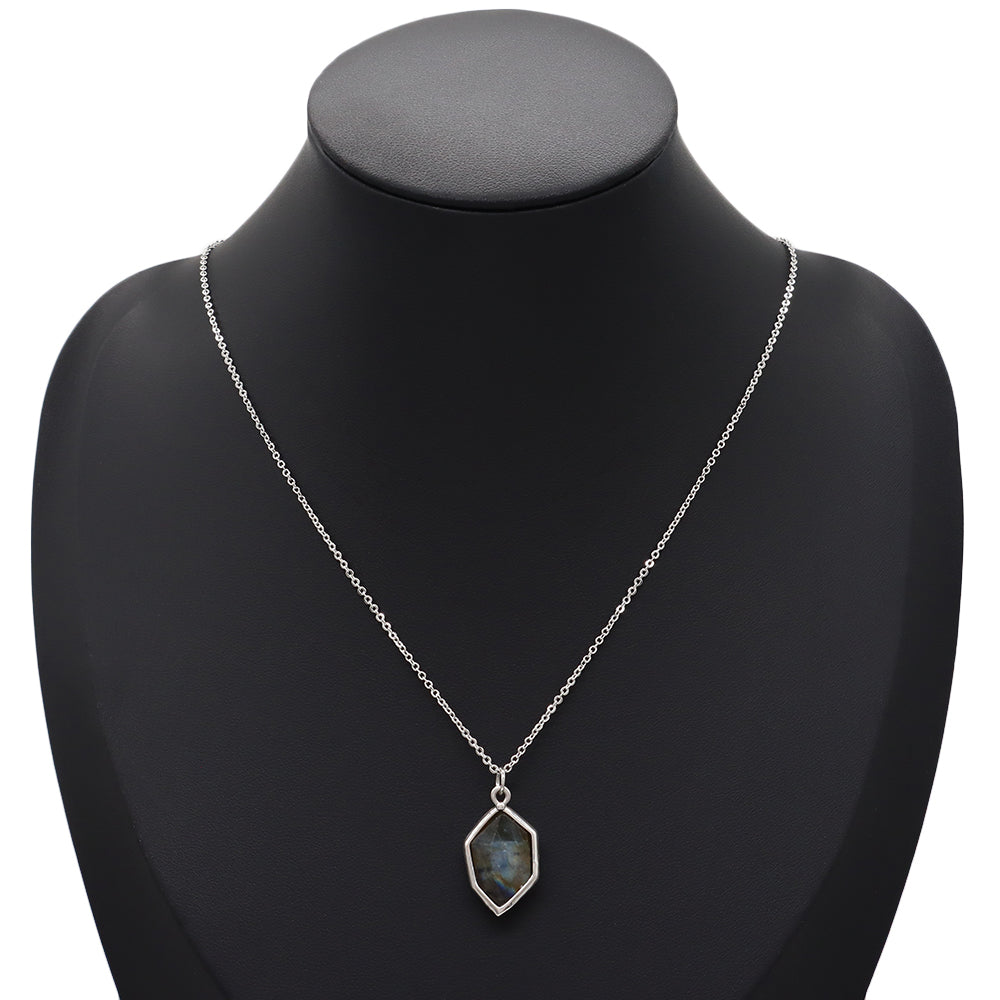 Handmade Custom Natural Stone Pendant Necklace