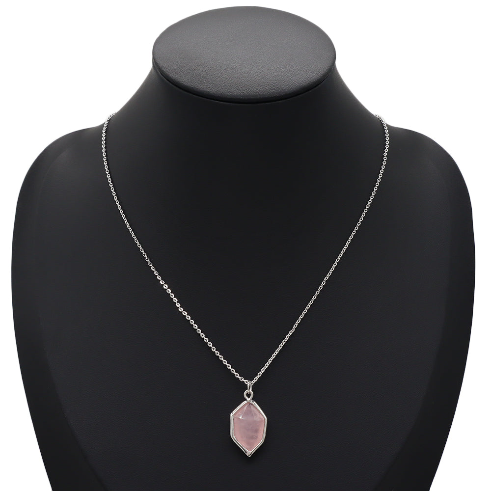 Handmade Custom Natural Stone Pendant Necklace