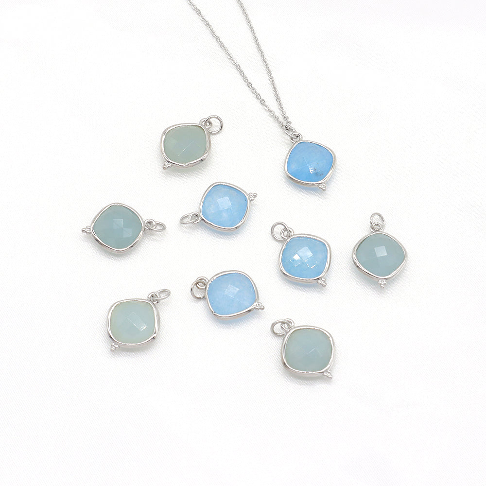 Handmade Custom Natural Stone Pendant Necklace