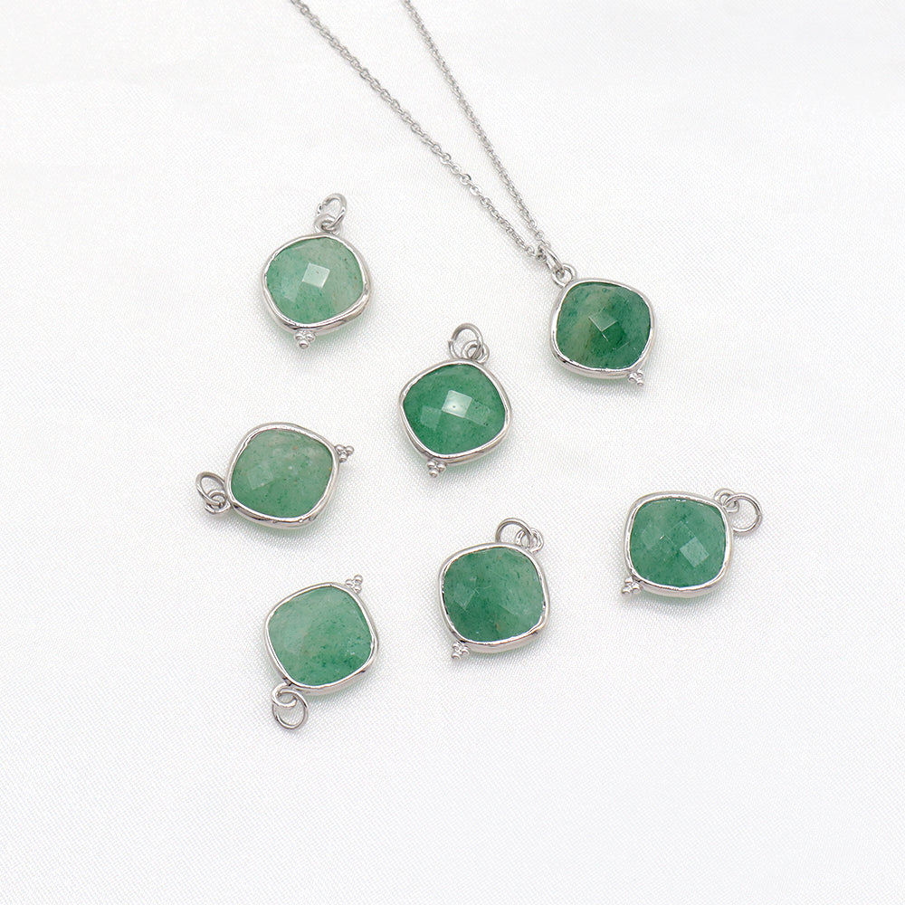 Handmade Custom Natural Stone Pendant Necklace