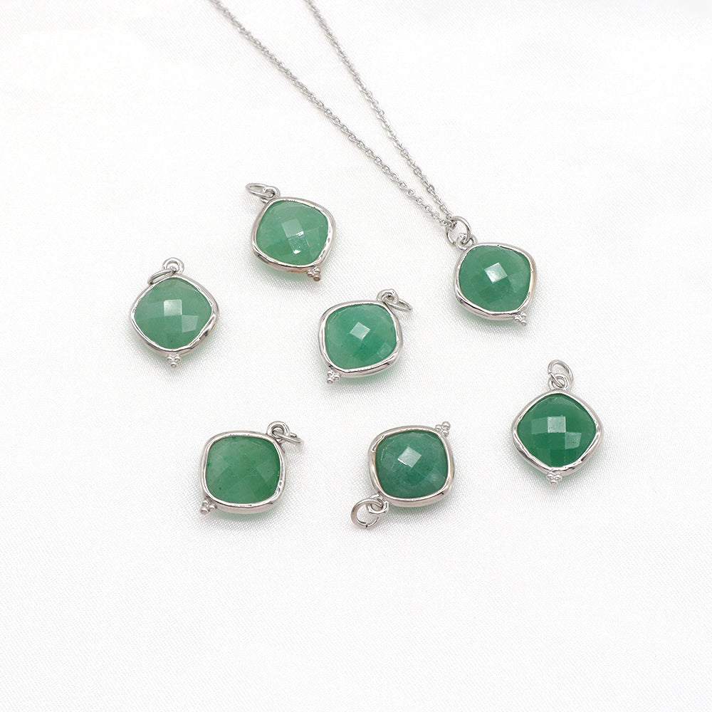 Handmade Custom Natural Stone Pendant Necklace