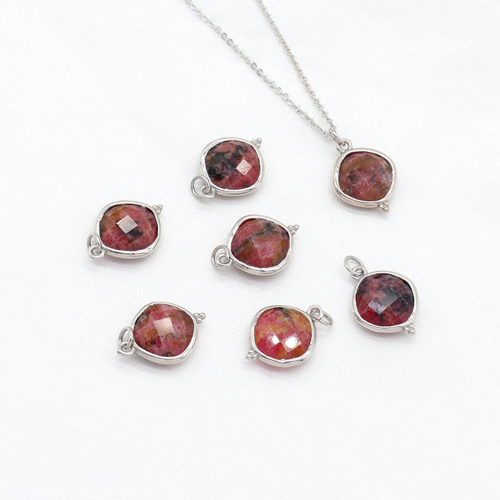 Handmade Custom Natural Stone Pendant Necklace