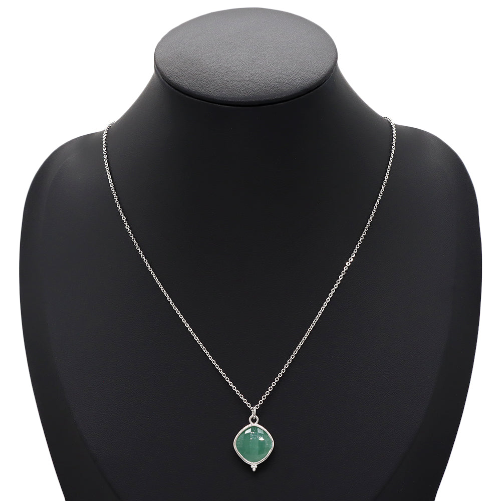 Handmade Custom Natural Stone Pendant Necklace