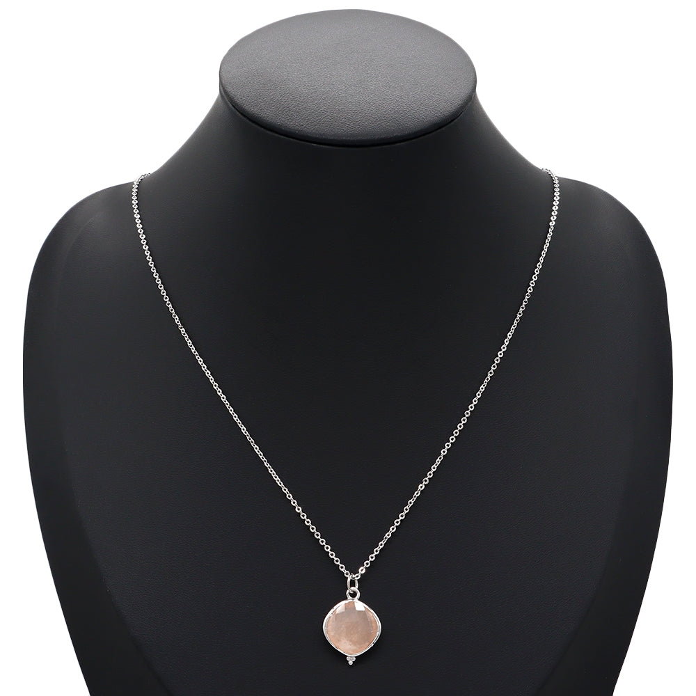 Handmade Custom Natural Stone Pendant Necklace