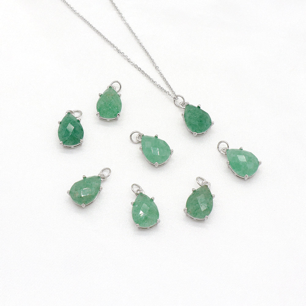 Handmade Custom Natural Stone Pendant Necklace