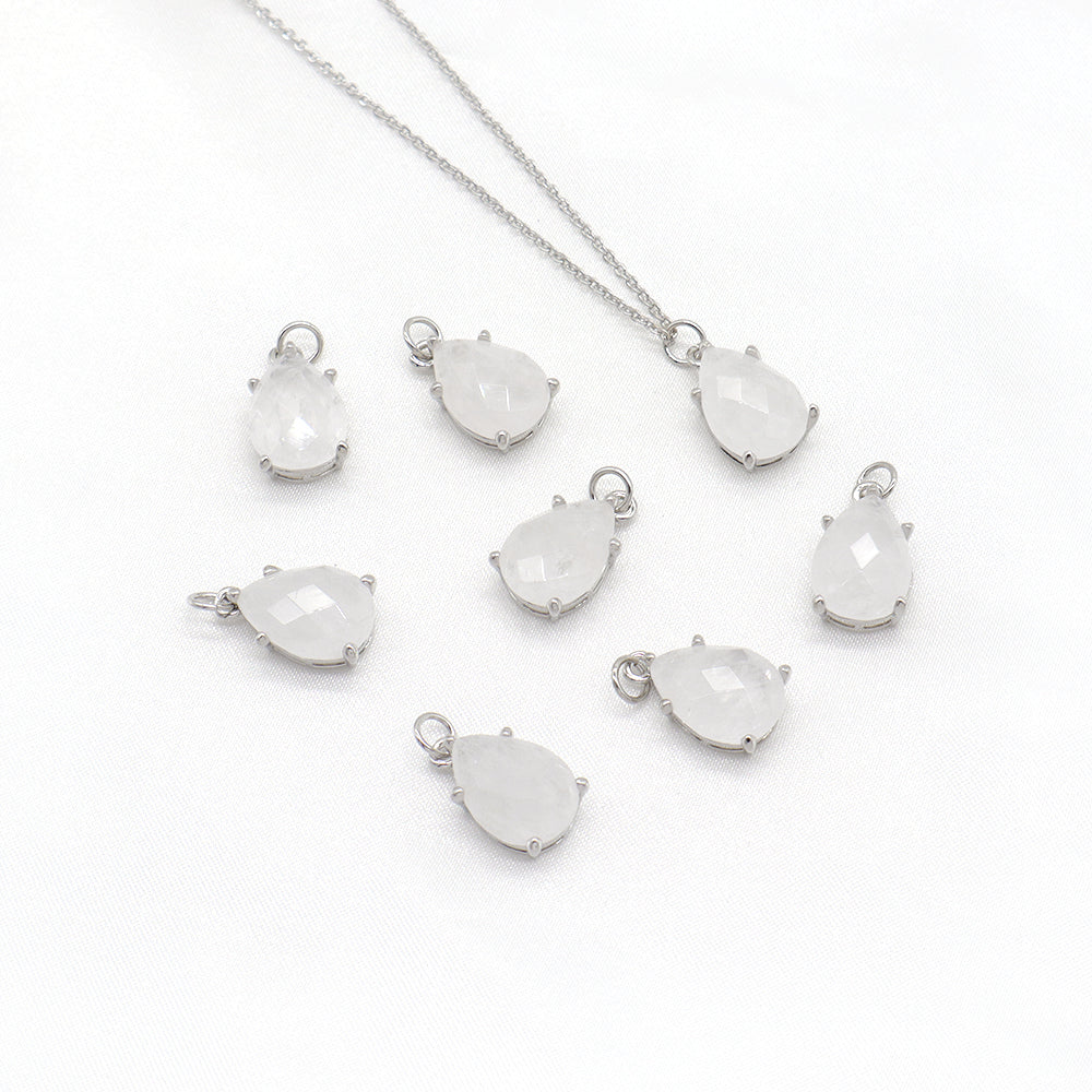 Handmade Custom Natural Stone Pendant Necklace