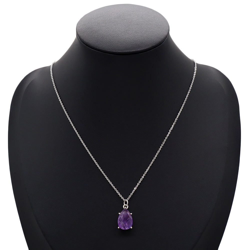 Handmade Custom Natural Stone Pendant Necklace