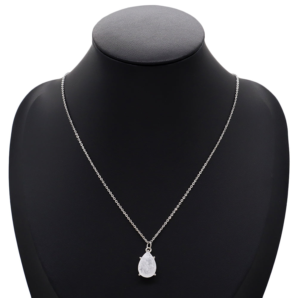 Handmade Custom Natural Stone Pendant Necklace