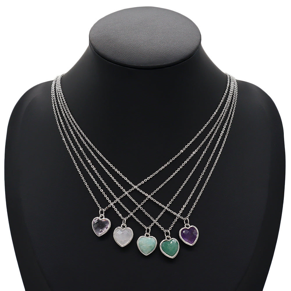 Handmade Custom Natural Stone Pendant Necklace