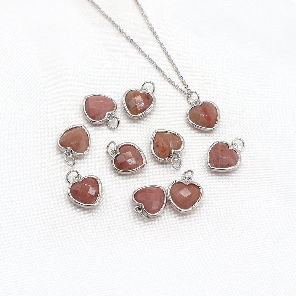 Handmade Custom Natural Stone Pendant Necklace