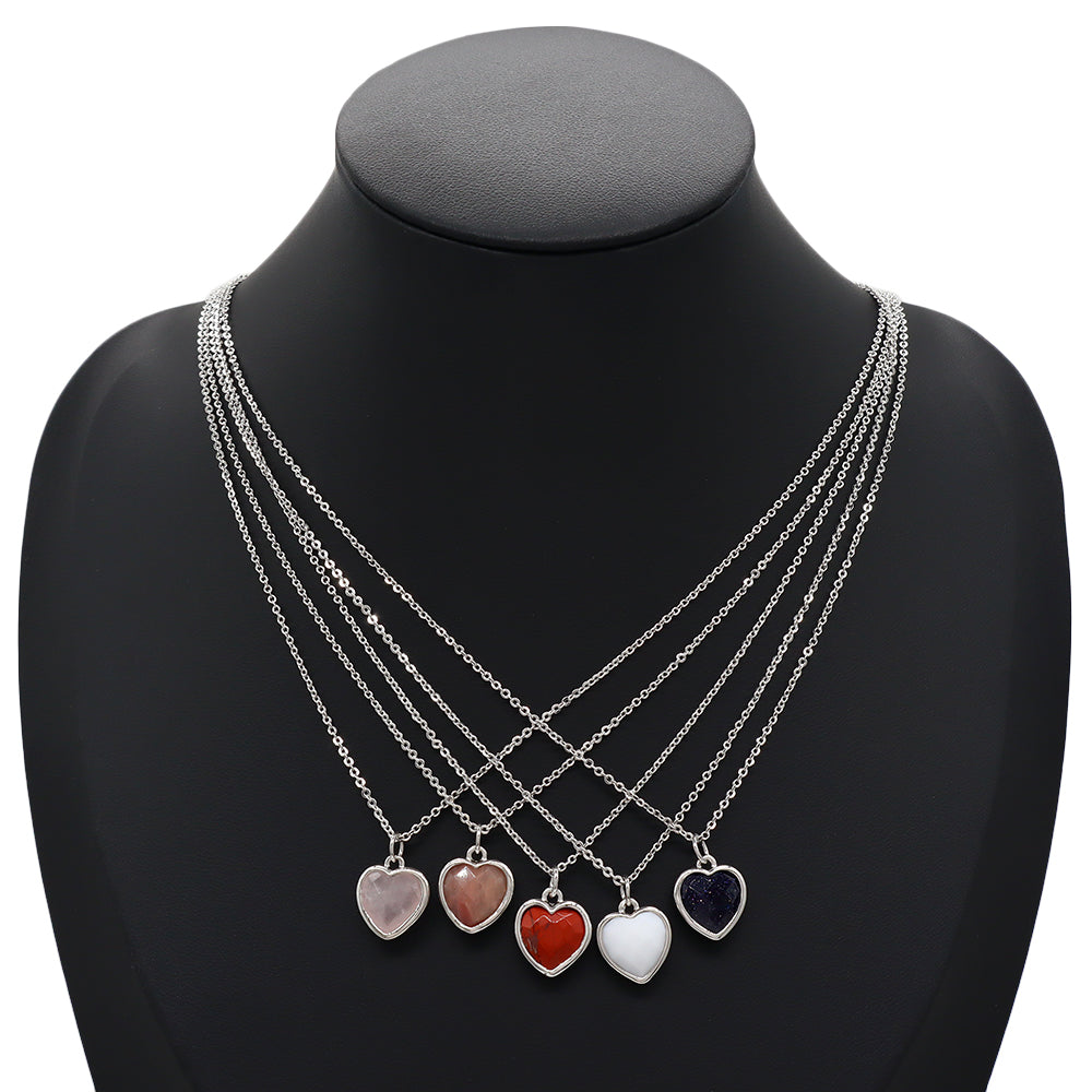 Handmade Custom Natural Stone Pendant Necklace