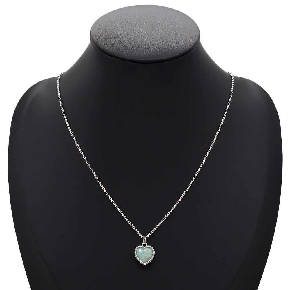 Handmade Custom Natural Stone Pendant Necklace