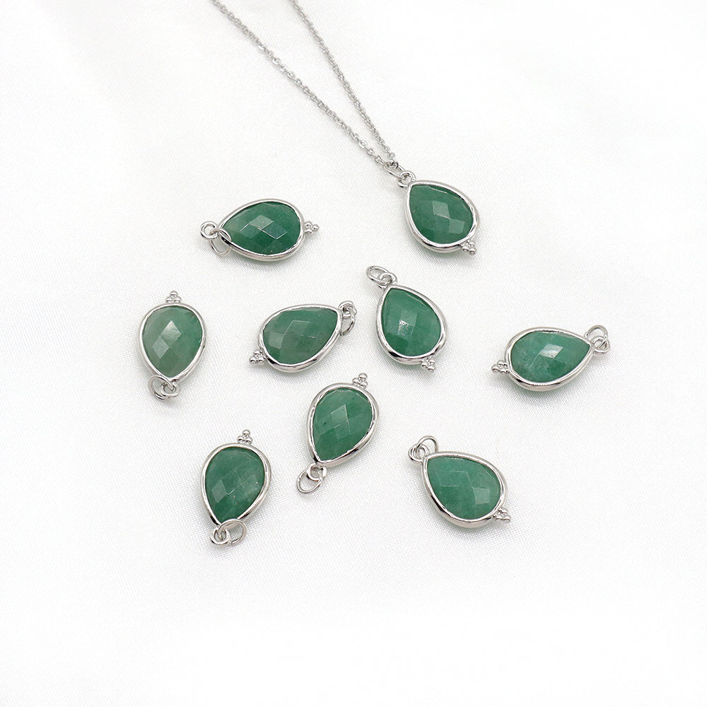 Handmade Custom Natural Stone Pendant Necklace