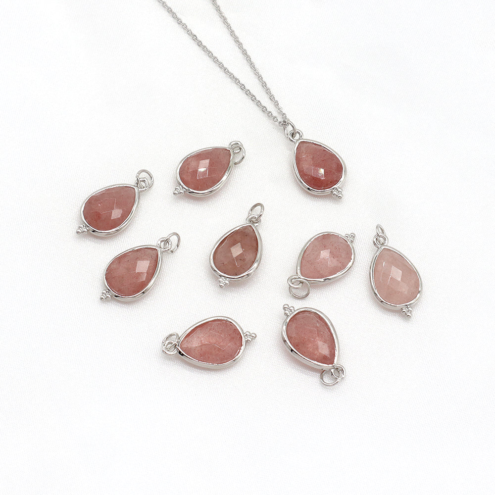 Handmade Custom Natural Stone Pendant Necklace
