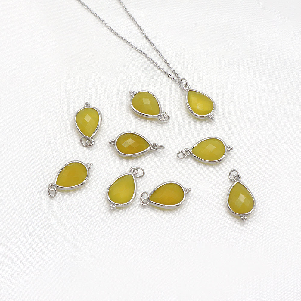 Handmade Custom Natural Stone Pendant Necklace