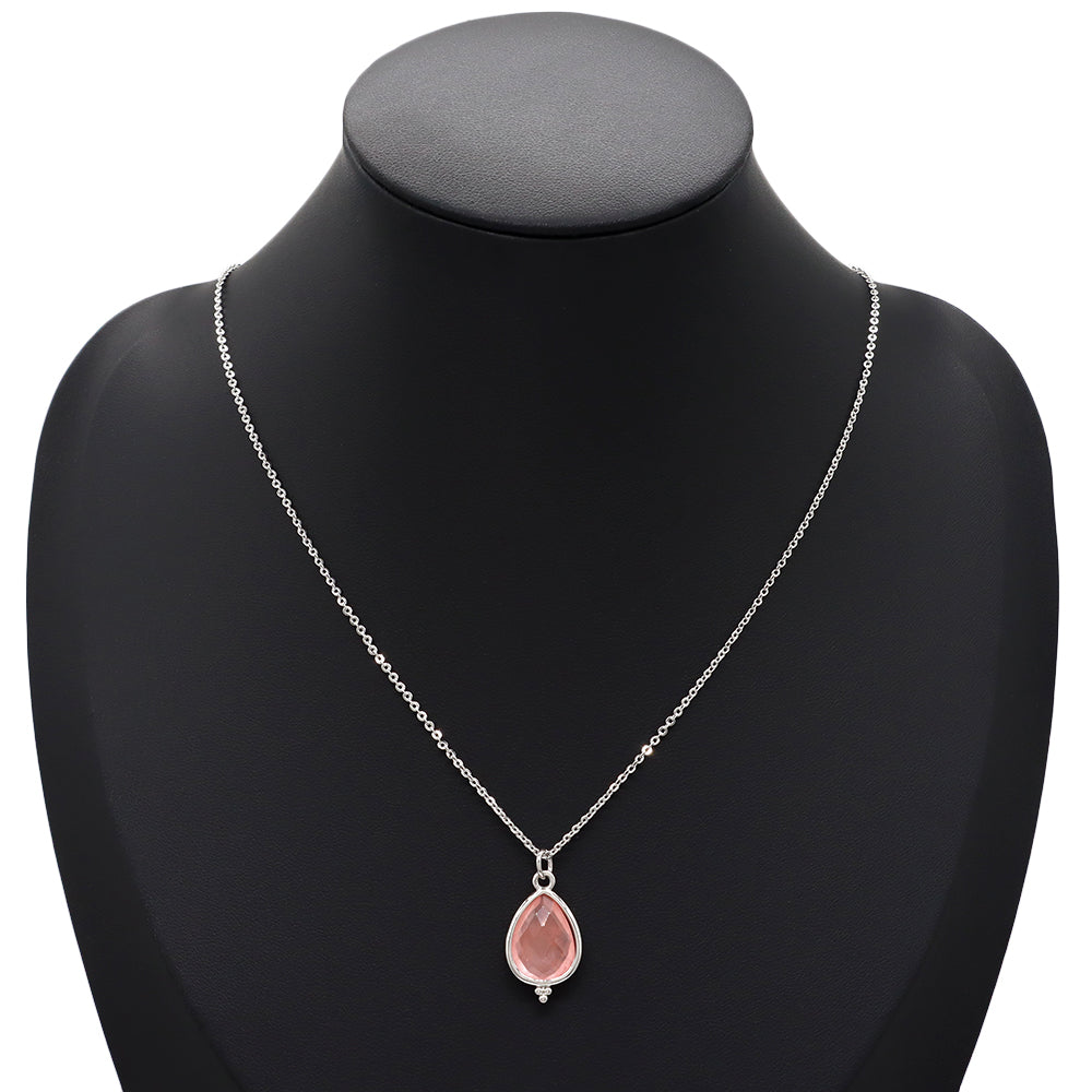 Handmade Custom Natural Stone Pendant Necklace