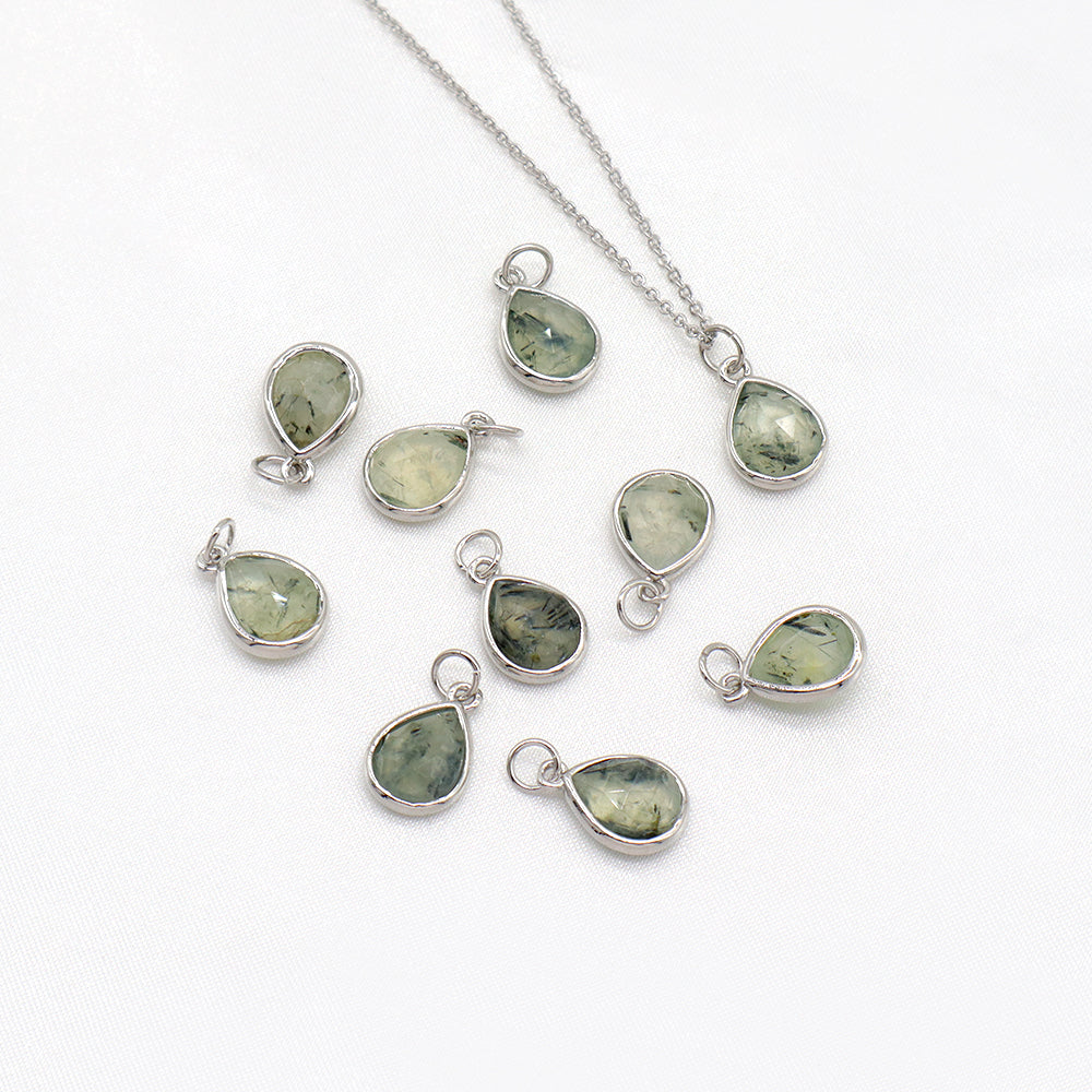 Handmade Custom Natural Stone Pendant Necklace