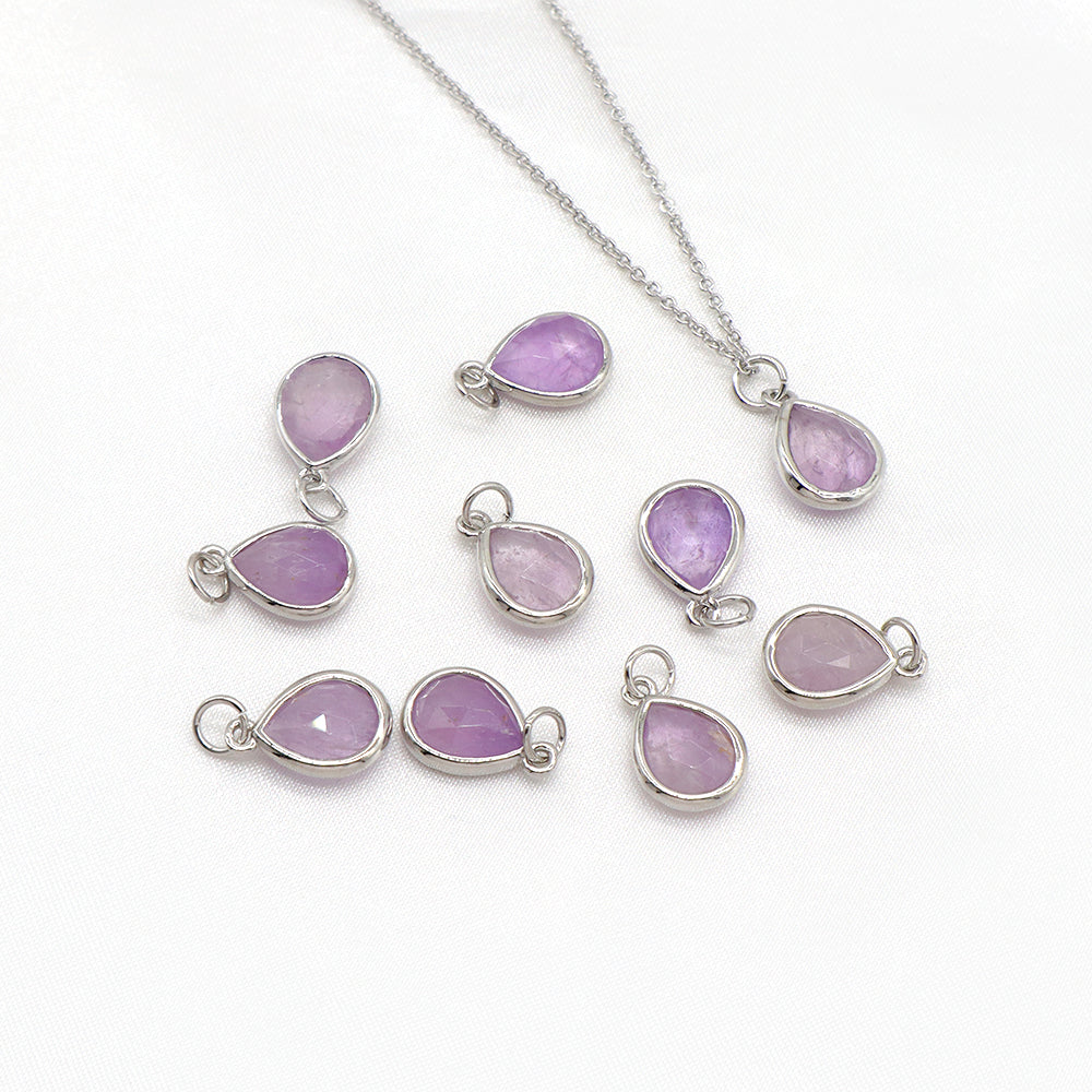 Handmade Custom Natural Stone Pendant Necklace