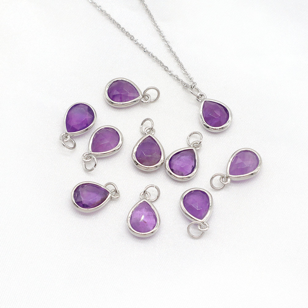 Handmade Custom Natural Stone Pendant Necklace