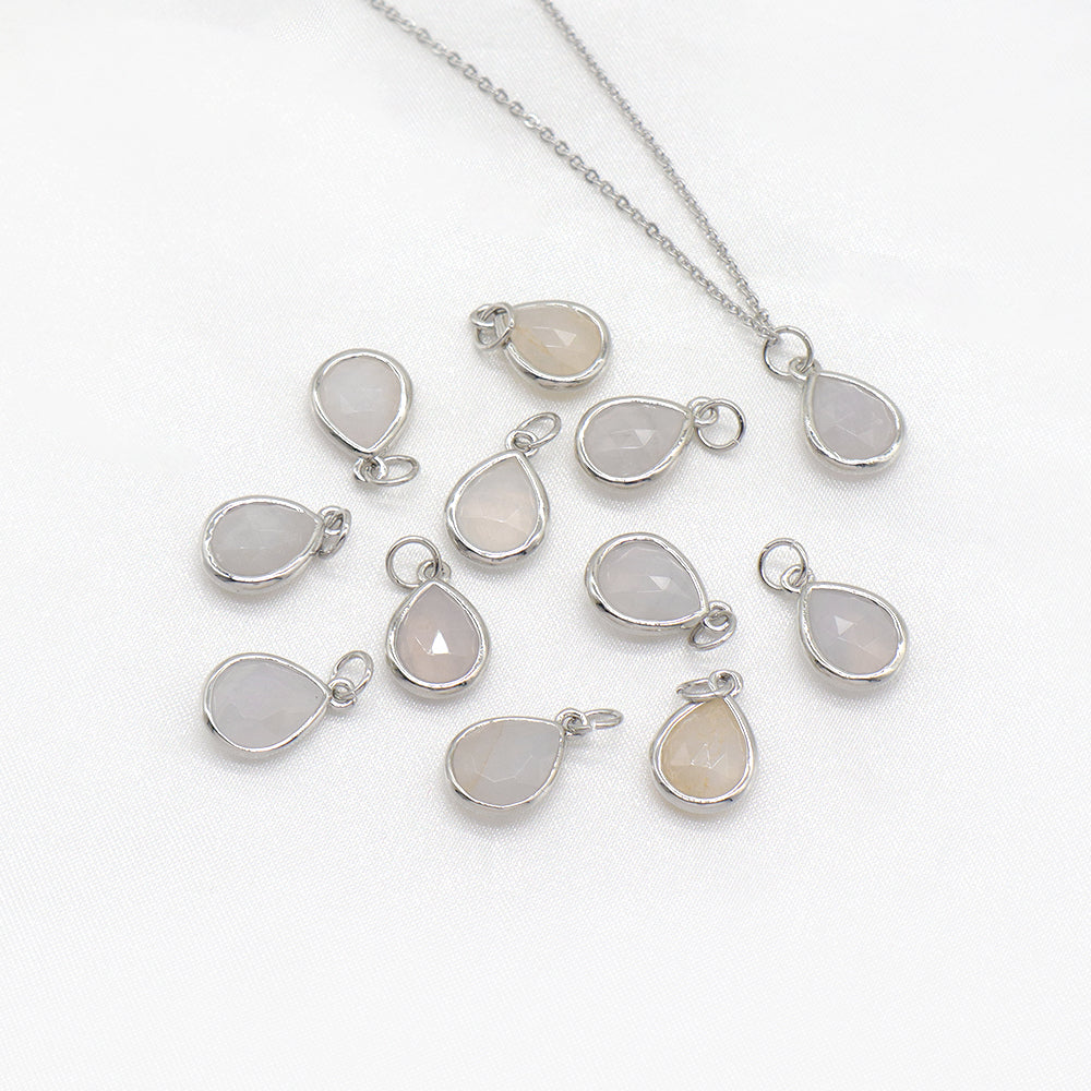 Handmade Custom Natural Stone Pendant Necklace