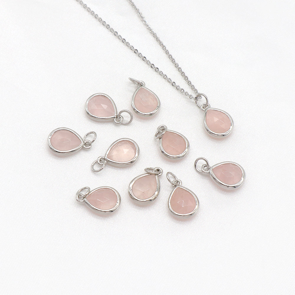 Handmade Custom Natural Stone Pendant Necklace