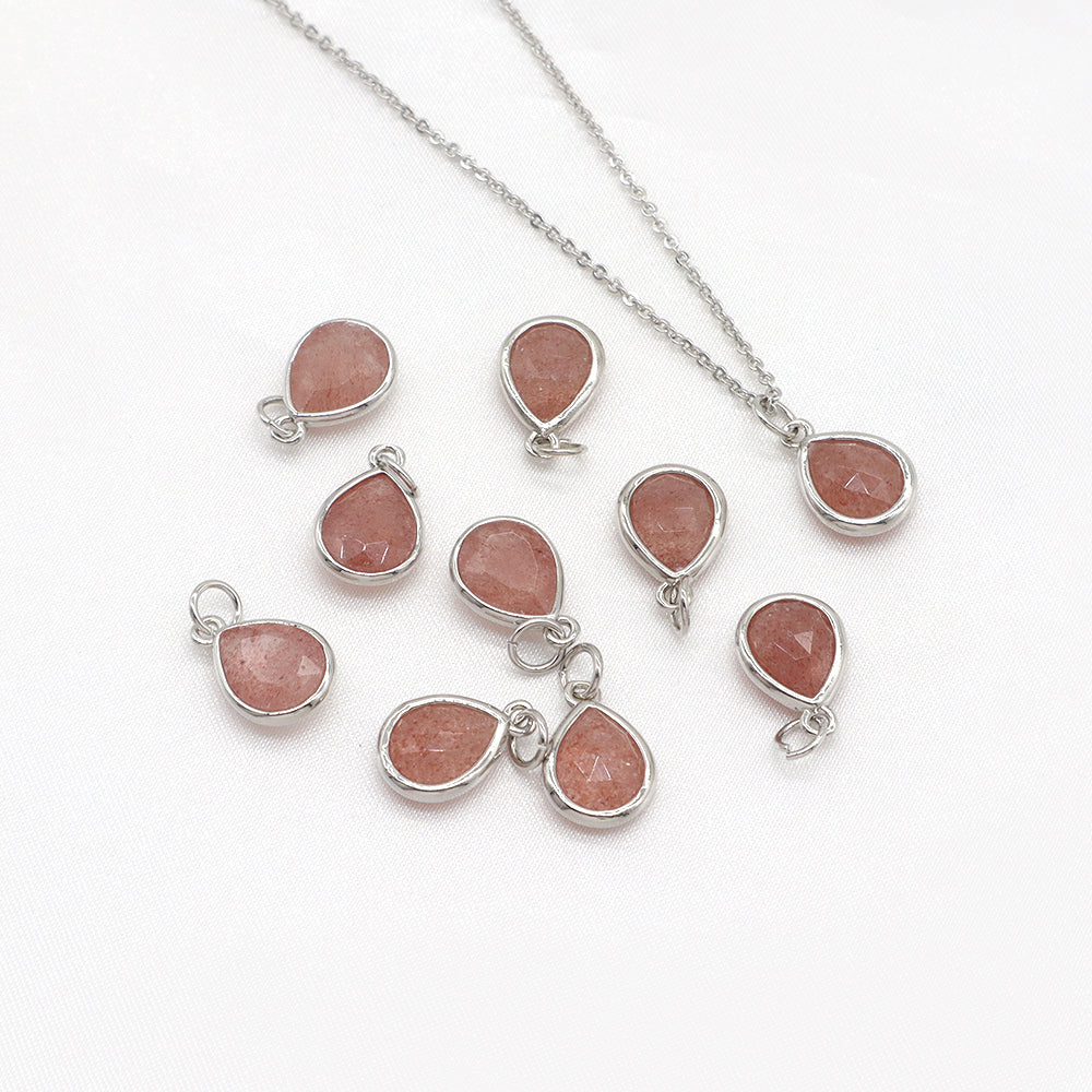 Handmade Custom Natural Stone Pendant Necklace