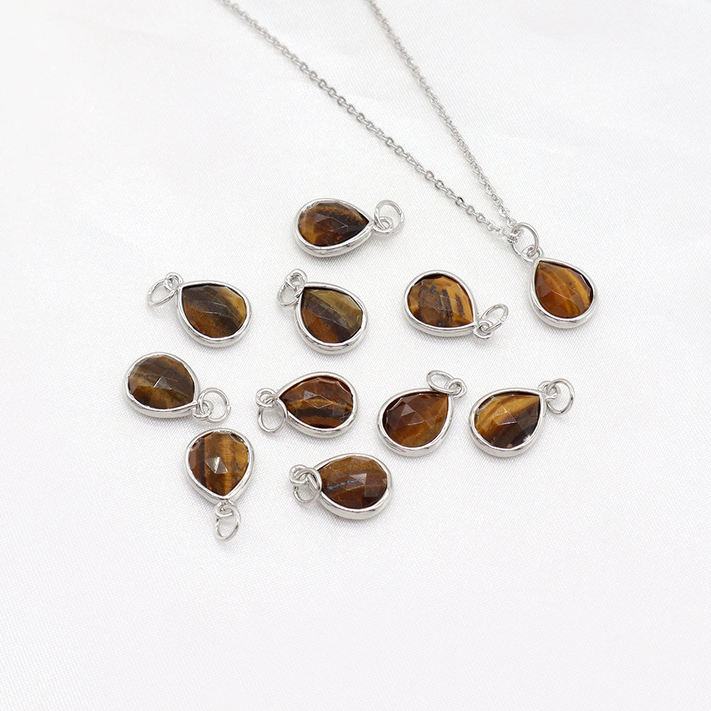 Handmade Custom Natural Stone Pendant Necklace