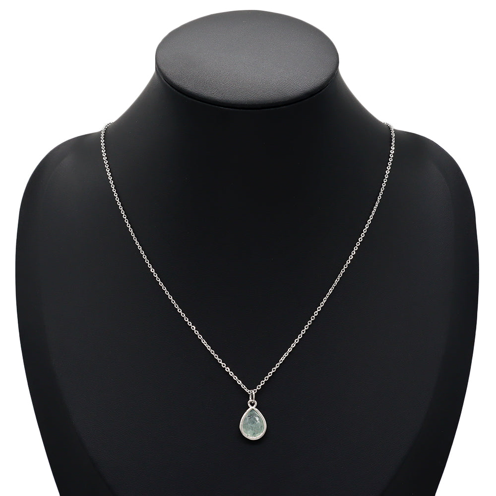 Handmade Custom Natural Stone Pendant Necklace