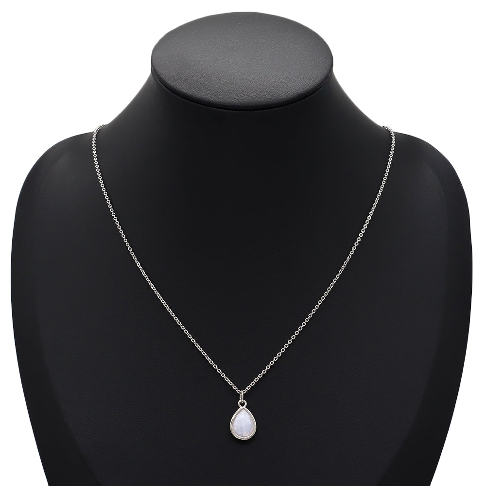 Handmade Custom Natural Stone Pendant Necklace