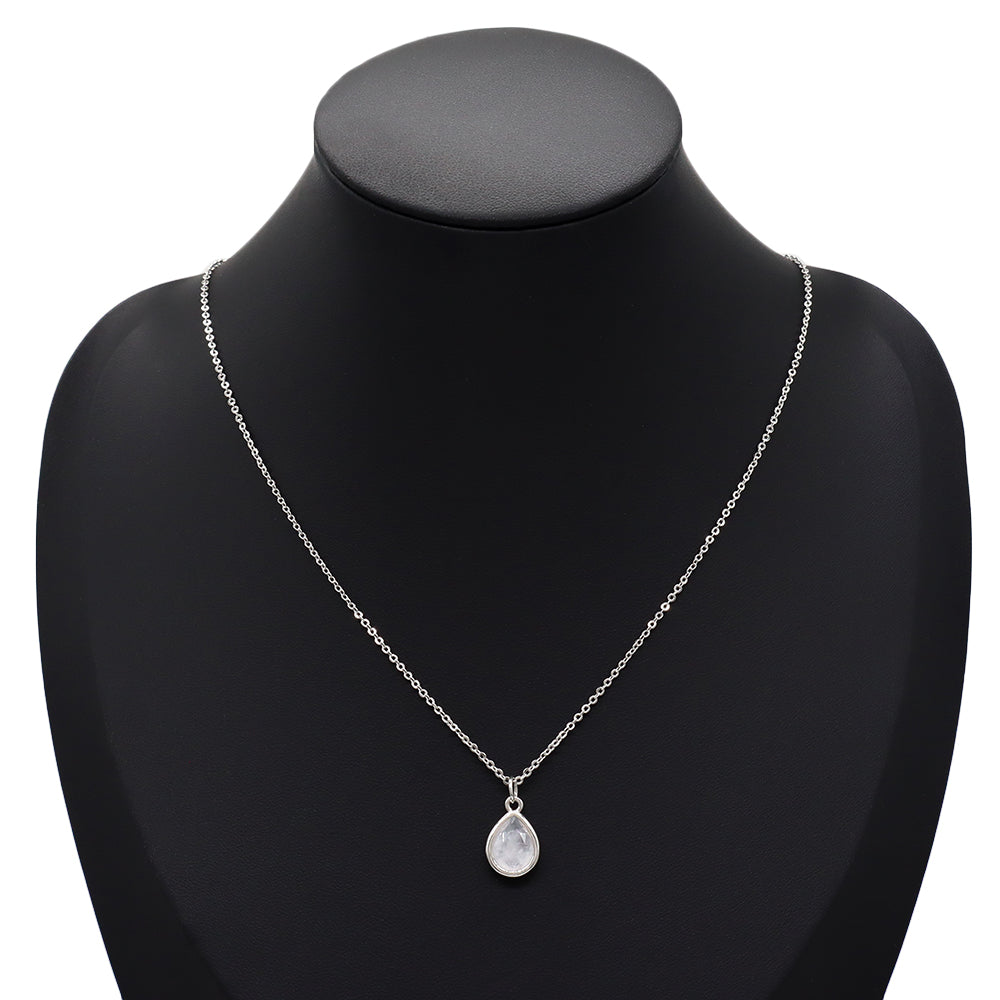 Handmade Custom Natural Stone Pendant Necklace