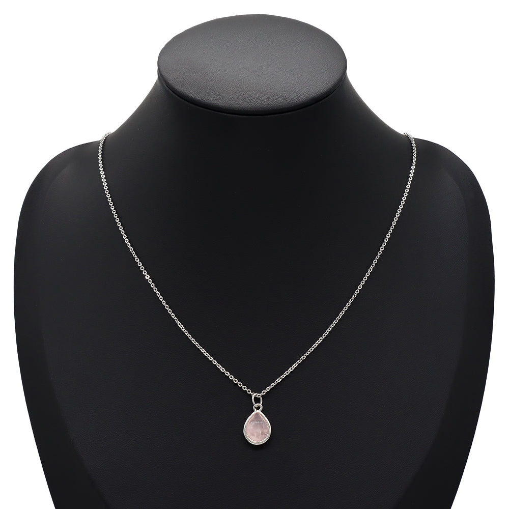 Handmade Custom Natural Stone Pendant Necklace