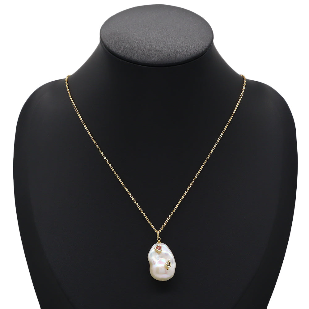 Handmade Custom Fresh Water Pearl Pendant Necklace