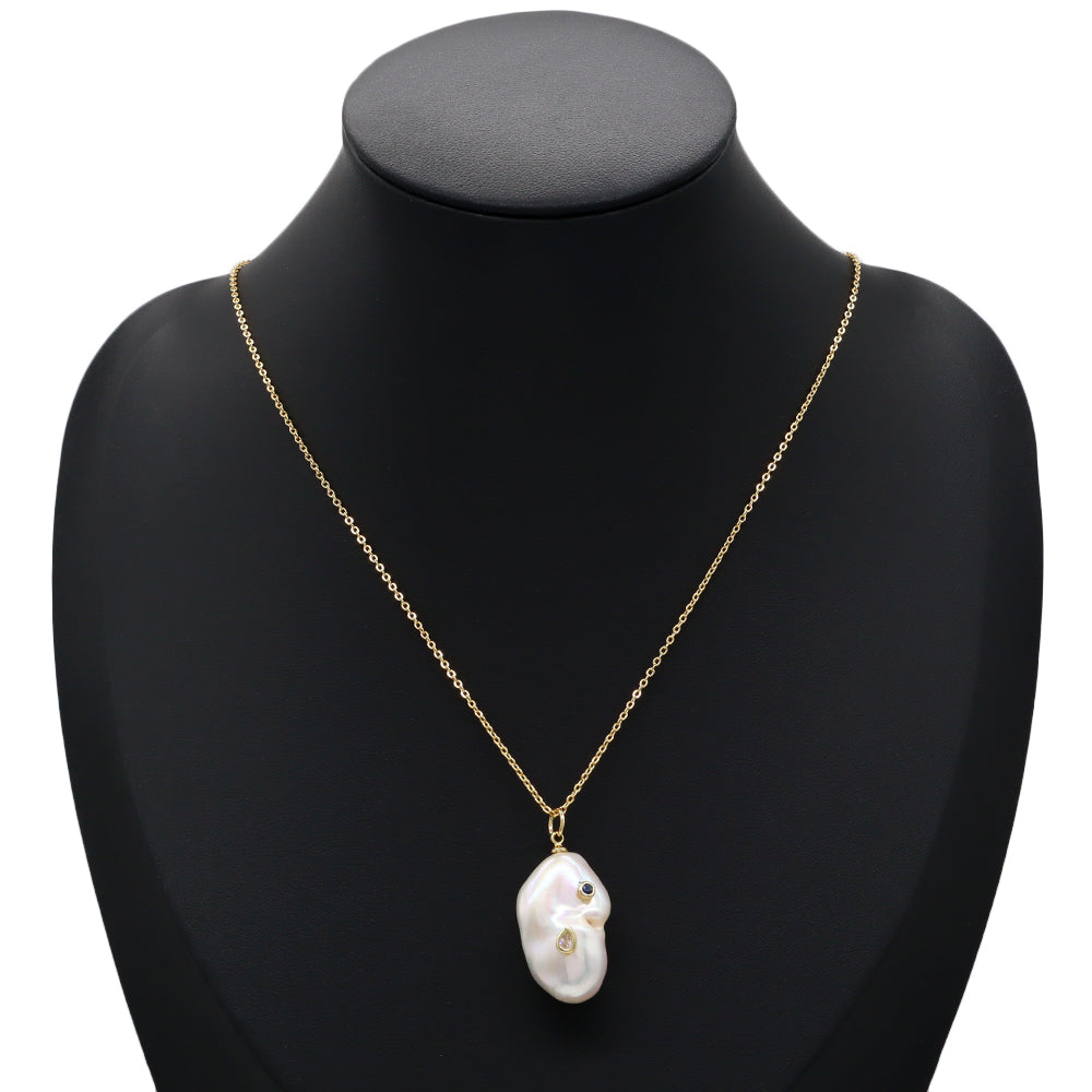 Handmade Custom Fresh Water Pearl Pendant Necklace