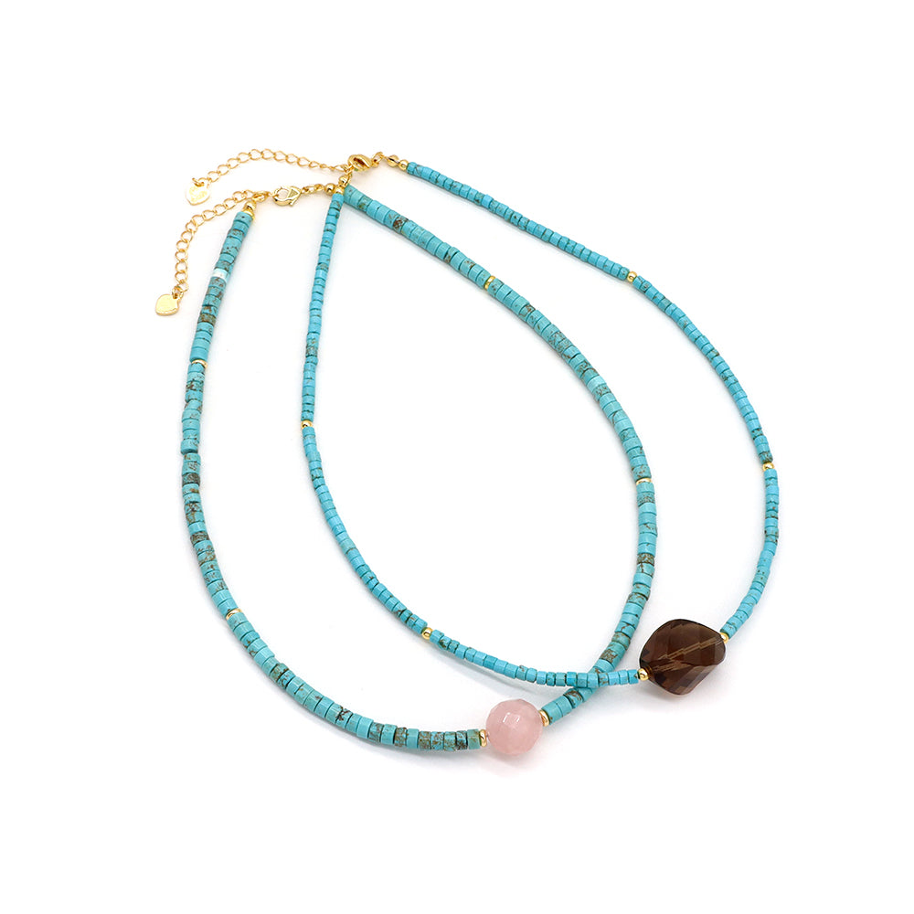 Handmade Custom Natural Stone Necklace