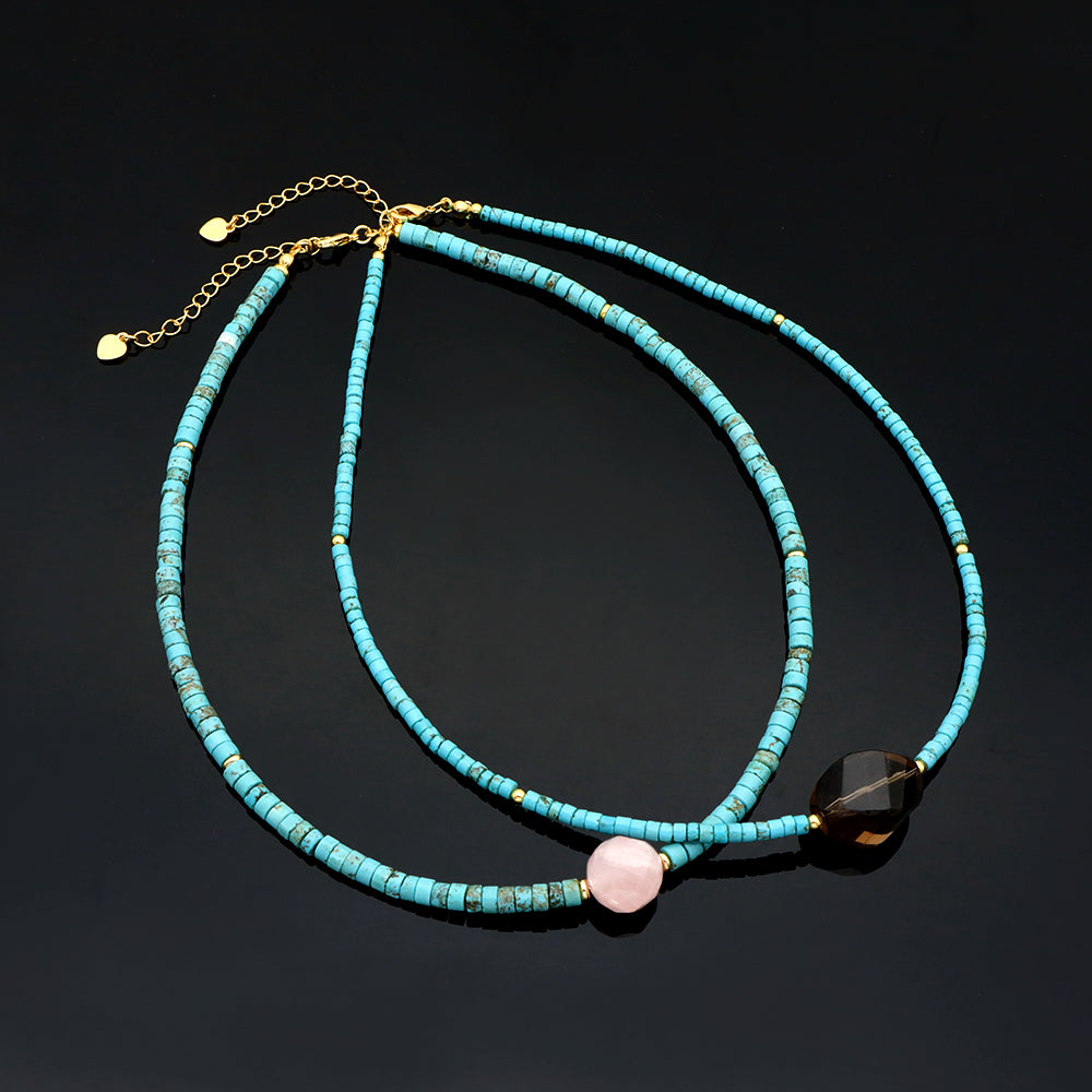 Handmade Custom Natural Stone Necklace