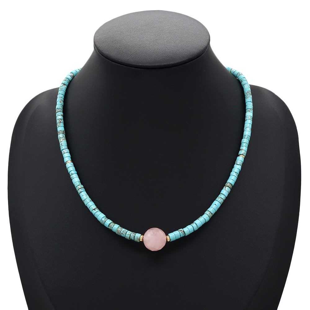 Handmade Custom Natural Stone Necklace