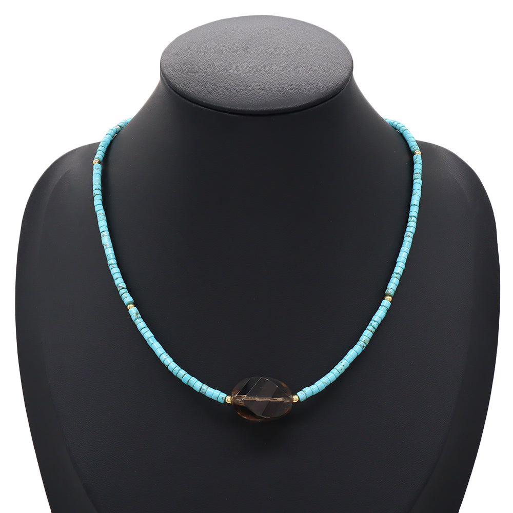 Handmade Custom Natural Stone Necklace