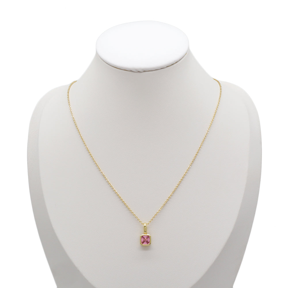 Handmade Customizable Glass Crystal Pendant Necklace