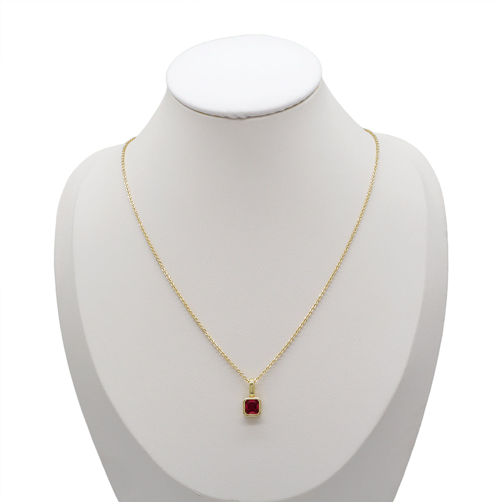 Handmade Customizable Glass Crystal Pendant Necklace