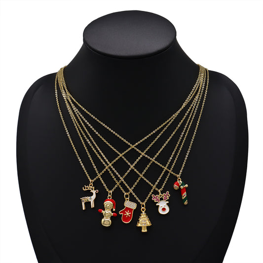 Handmade Customizable Brass With Enamel Pendant Necklace (with chain)