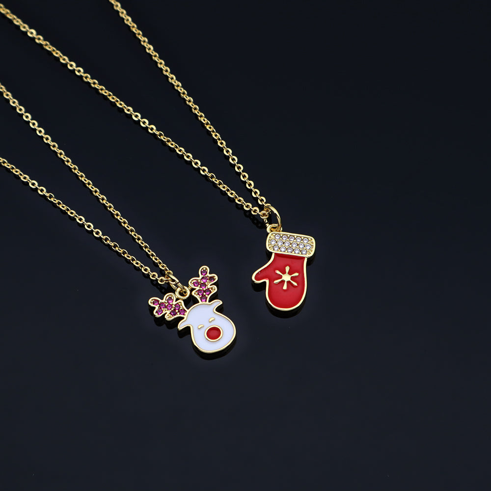 Handmade Customizable Brass With Enamel Pendant Necklace (with chain)