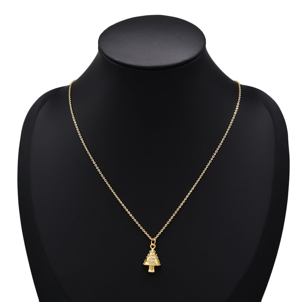 Handmade Customizable Brass With Enamel Pendant Necklace (with chain)