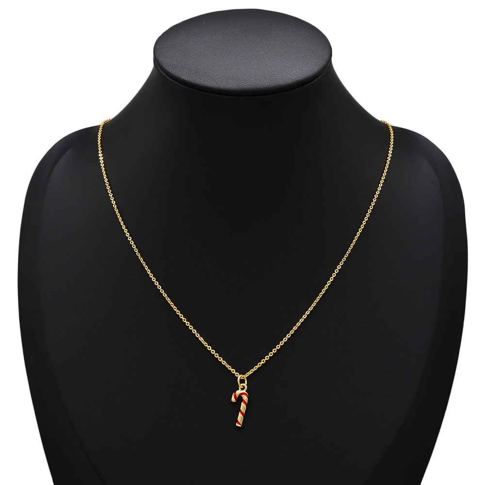 Handmade Customizable Brass With Enamel Pendant Necklace (with chain)