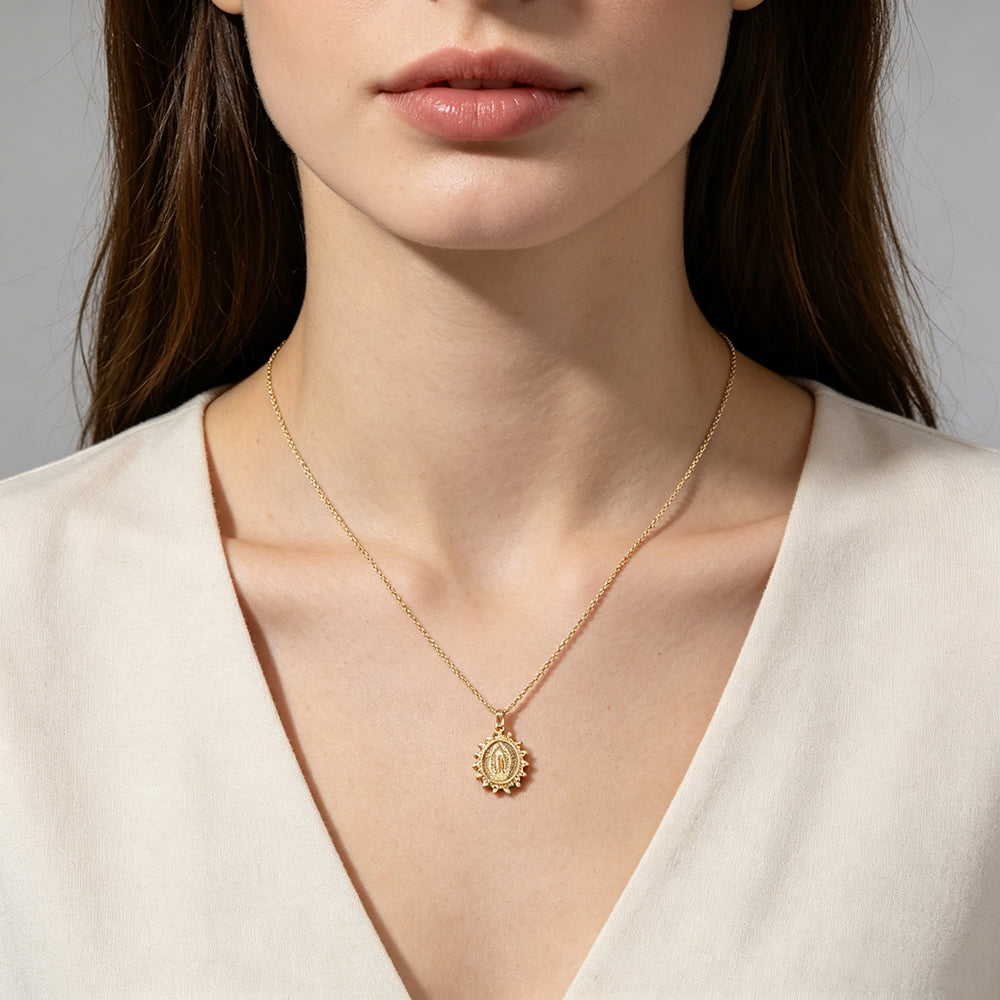 Handmade Customizable Brass Pendant Necklace