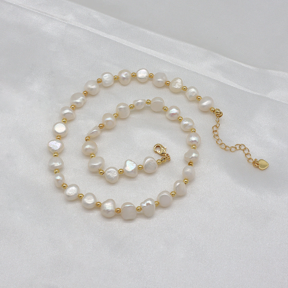 Handmade Customizable Fresh Water Pearl Necklace
