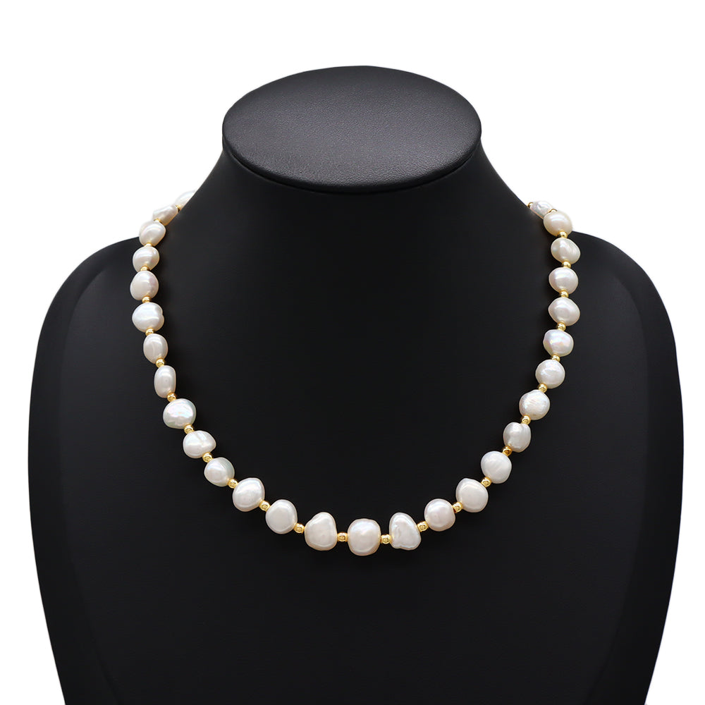 Handmade Customizable Fresh Water Pearl Necklace