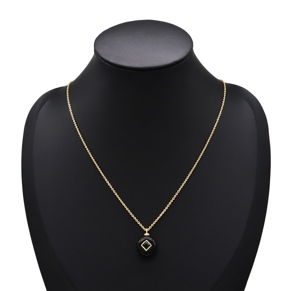 Handmade Customizable Natural Stone Pendant Necklace