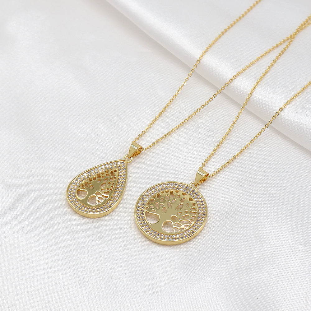Handmade Customizable Brass Pendant Necklace