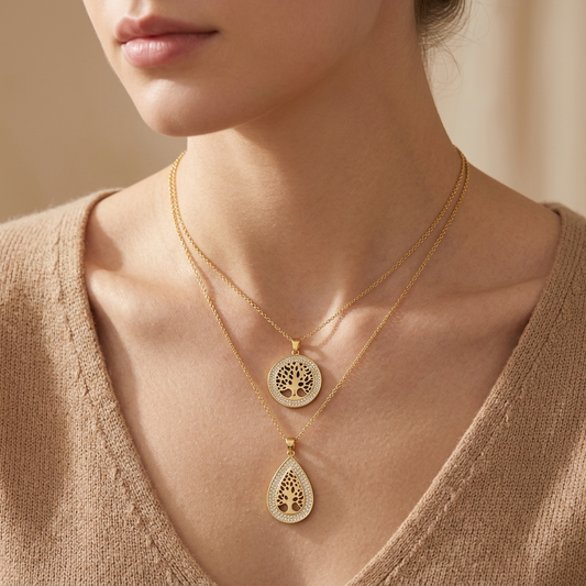 Handmade Customizable Brass Pendant Necklace