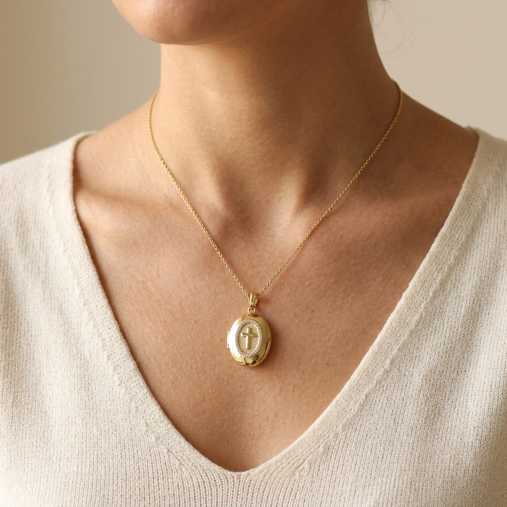Handmade Customizable Brass Pendant Necklace